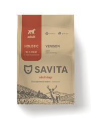 Сухой корм для собак Savita Holistic с олениной