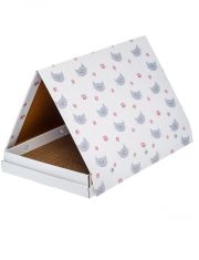 Когтеточка-домик для кошек Pet-it Котики, гофрокартон