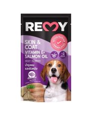 Влажный корм для собак Remy  с куриной печенью в желе, для ухода за кожей и шерстью