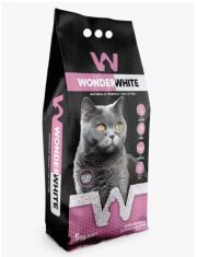 Комкующийся наполнитель Wonder White Baby Powder c ароматом детской присыпки