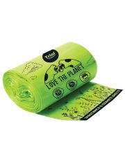 Пакеты биоразлагаемые для выгула собак (4 рулона), d25*60мм, серия LOVE THE PLANET, Triol