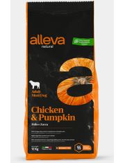 Сухой корм для собак Alleva Natural Adult Chicken & Pumpkin Maxi крупных пород, с курицей и тыквой