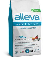 Сухой корм для собак мелких и средних пород Alleva Equilibrium Sensitive Ocean Fish Adult Mini/Medium с океанической рыбой