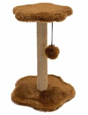 Столбик-когтеточка для кошек Дарелл ЧИП "Грибок" коричневая