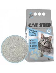 Наполнитель для кошачьего туалета Cat Step Compact Grey Original комкующийся, минеральный