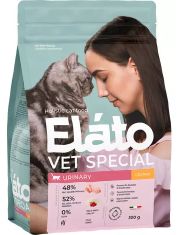 Сухой корм для кошек Elato Holistic Vet Special Urinary при заболеваниях нижних отделов мочевыводящих путей, с курицей