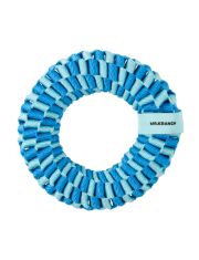 Игрушка для собак Mr.Kranch Плетеное кольцо  голубое