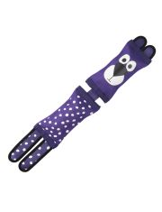 Игрушка Mr.Kranch для собак Медвежонок из пожарного шланга, фиолетовая 