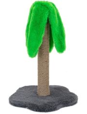 Когтеточка-столбик для кошек Дарэлл Чип Пальма дымчатый джут