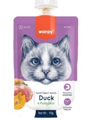 Лакомство для кошек Wanpy Cat Мясной мусс из утки и тыквы