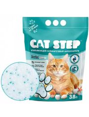 Наполнитель для кошачьего туалета Cat Step Arctic Breeze силикагелевый, впитывающий