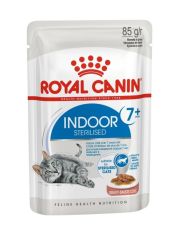 Влажный корм для кошек Royal Canin Indoor Sterilised 7+ стерилизованных пожилых от 7 лет в соусе