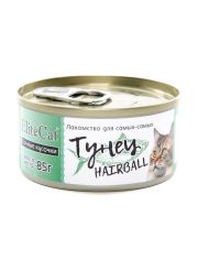 Консервы для кошек EliteCat сочные кусочки Тунец для вывода шерсти