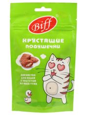 Лакомство для кошек TiTBiT Biff Подушечки с паштетом из утки