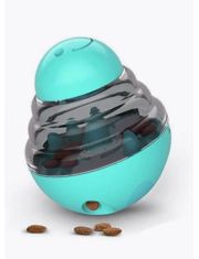 Игрушка для животных Неваляшка Дозатор 10*12,5см бирюзовая