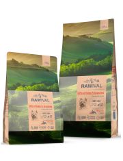 Сухой корм для собак Rawival карликовых и мелких пород, ягненок с перепелом