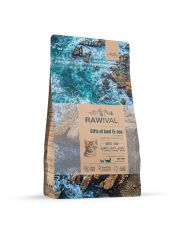 Сухой корм для котят Rawival Gifts of Land & Sea с курицей и рыбой