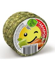 Таблеронн для грызунов Зверье мое Сено луговое с яблоком и морковью