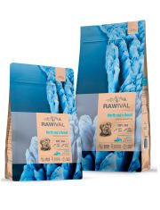Сухой корм для щенков Rawival средних и крупных пород, лосось и сельдь