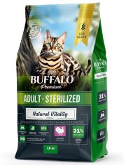 Сухой корм для кошек Mr.BUFFALO Adult Sterilized стерилизованных с индейкой