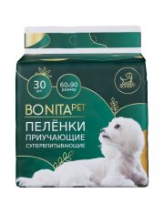 Пеленки приучающие BONITA PET супервпитывающие 60x90 см