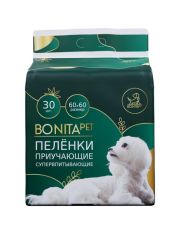 Пеленки приучающие BONITA PET супервпитывающие 60x60 см