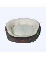 Лежанка для животных  BONITAPET Луна, коричневая