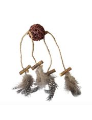 Игрушка для кошек BONITAPET Шар с перьями