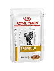 Влажный корм диетический для кошек Royal Canin Urinary S/O при мочекаменной болезни в соусе