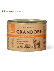 Монопротеиновый паштет для собак GRANDORF из ягненка с тыквой и брокколи