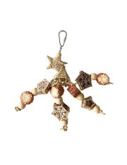 BONITAPET игрушка для птиц Морская звезда, 16х8 см 