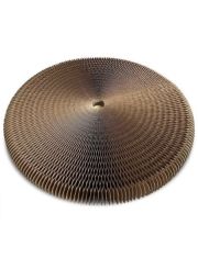 Когтеточка-Лежанка для кошек ЗВЕРЬЕ МОЕ круглая, картон