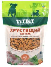 Лакомство для собак TiTBiT Завтрак хрустящий с индейкой