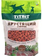 Лакомство для собак TiTBiT Завтрак хрустящий с говядиной