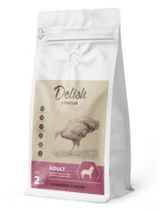 Сухой корм для собак Delish Premium средних и крупных пород, индейка с рисом