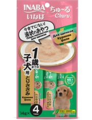 Лакомство-пюре для щенков "Inaba Churu" куриное филе 