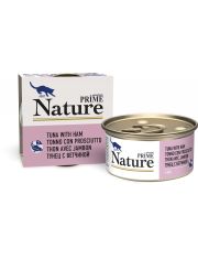 Консервы для кошек Prime Nature тунец с ветчиной в желе
