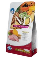 Сухой корм для собак Farmina N&D Dog Tropical Selection Chicken Adult Mini мелких пород, с курицей