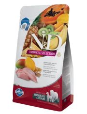 Сухой корм для собак Farmina N&D Dog Tropical Selection Chicken Adult Medium&Maxi средних и крупных пород, с курицей