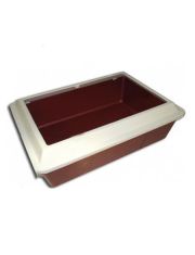 Туалет для кошек Альфа-Юг с бортиком 