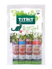 Лакомство для кошек TiTBiT крем-суп 4 вкуса