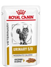 Влажный корм для кошек Royal Canin Urinary S/O Moderate Calorie мочевыделительной системы с умеренным содержанием энергии, в соусе