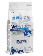 Диетический корм для собак Monge VetSolution Dog Dermatosis Дерматозис при заболеваниях кожи