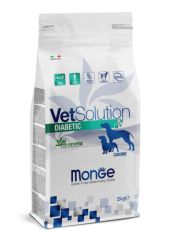 Диетический корм для собак Monge VetSolution Dog Diabetic Диабетик для собак при сахарном диабете