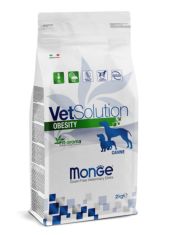 Диетический корм для собак Monge VetSolution Dog Obesity Обесити диета для собак при избыточном весе