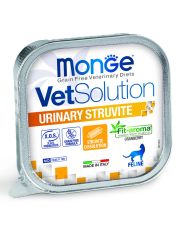 Влажный диетический корм для кошек Monge VetSolution Cat Urinary Struvite при заболеваниях мочеполовой системы и струвитном течении МКБ