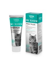 Паста для кошек для выведения шерсти Veda My Totem Malt Plus с пребиотиком