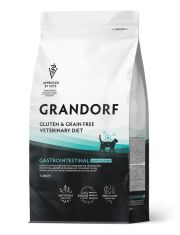 Сухой диетический корм для кошек GRANDORF Cat Vet Diet Gastrointestinal Moderate calorie при нарушении пищеварения с низким уровнем жира , индейка