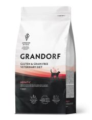 Сухой диетический корм для кошек GRANDORF Cat Vet Diet Hepatik для поддержания функций печени