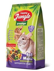 Корм сухой для шиншилл и дегу Happy Jungle Престиж 